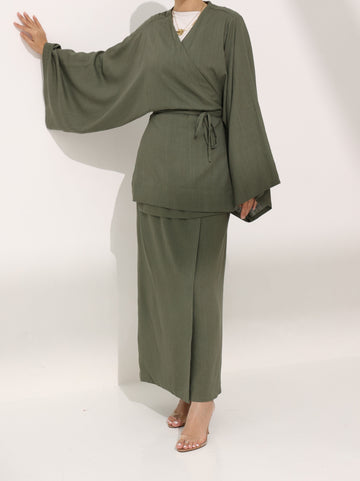 Green Nara Ensemble Set