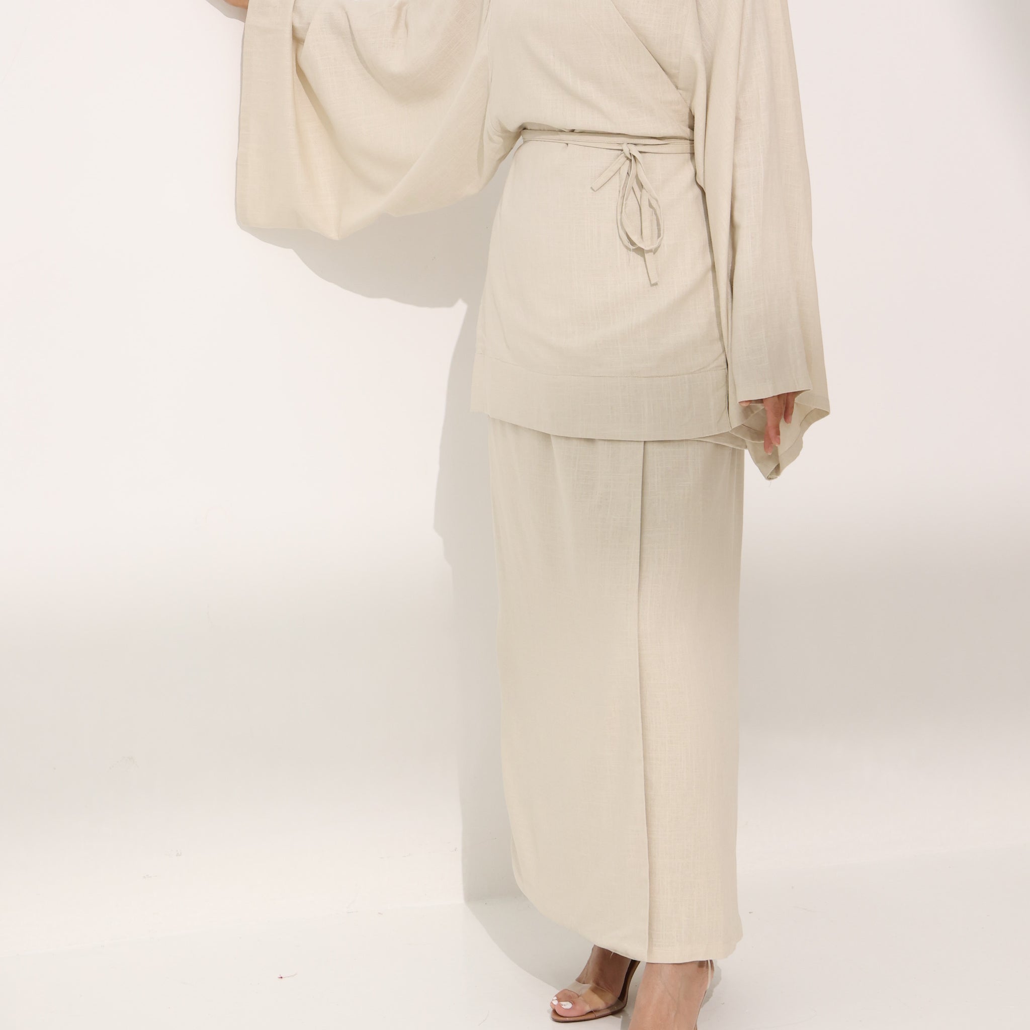 Beige Nara Ensemble Set