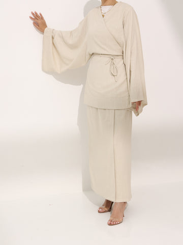 Beige Nara Ensemble Set