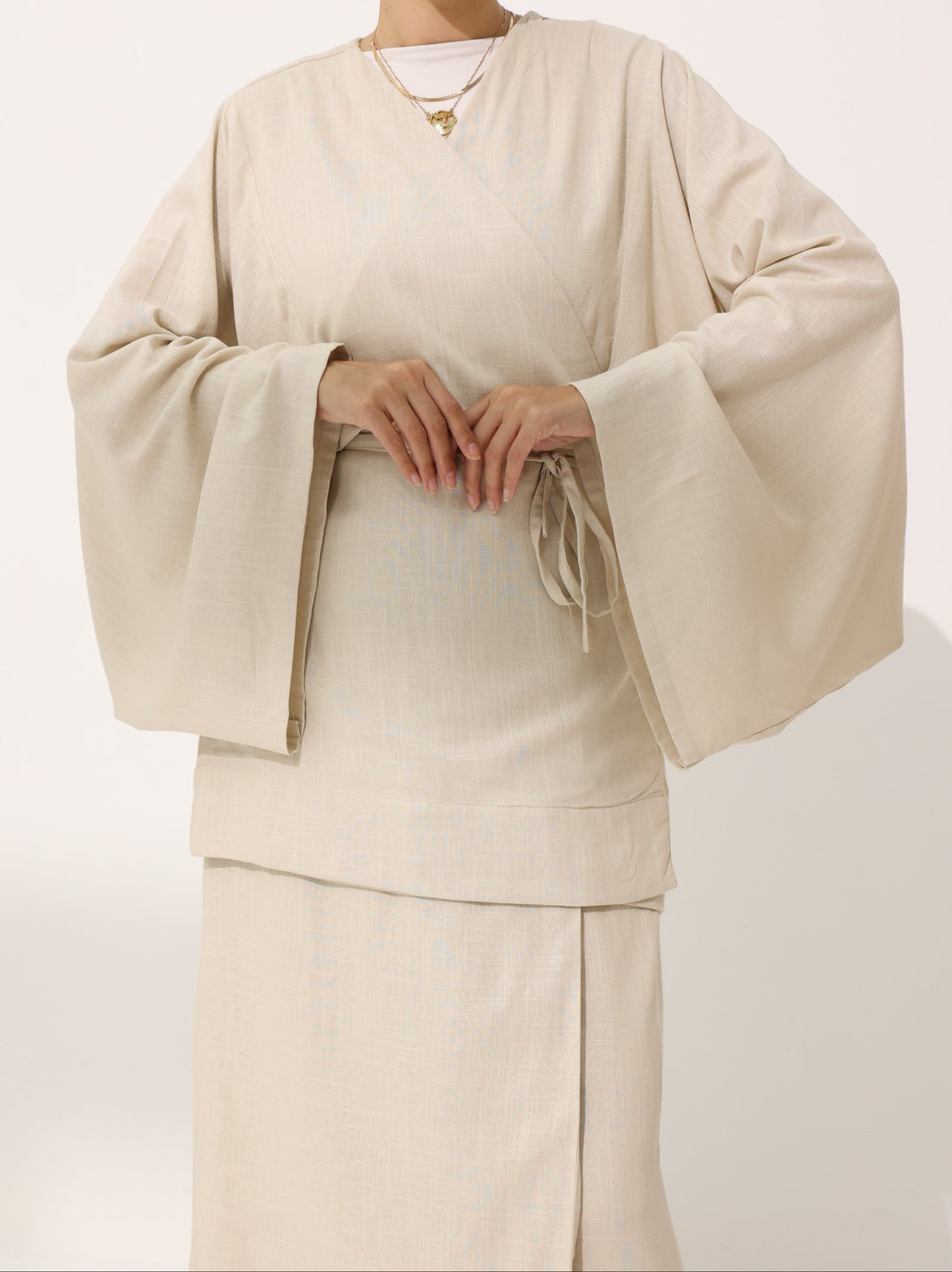 Beige Nara Ensemble Set