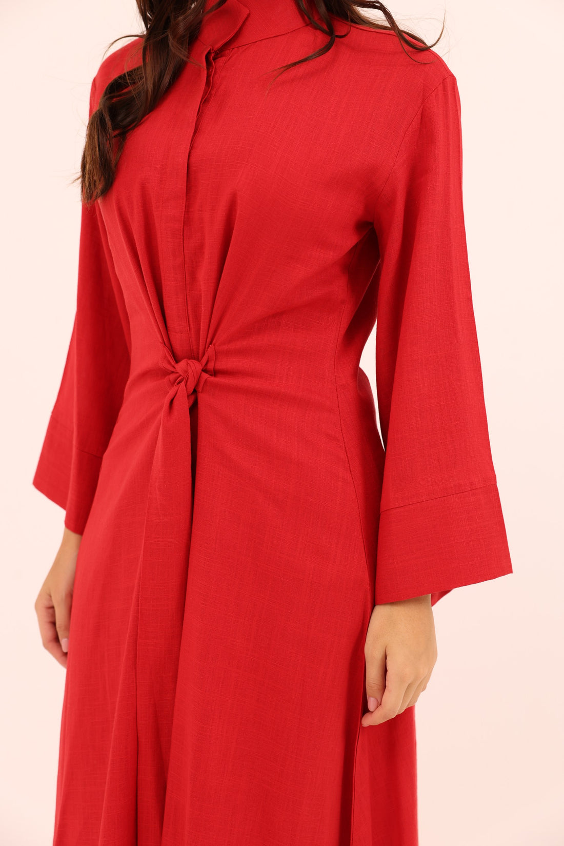 Red Flara Dress