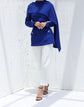 Royal Blue Shawl Top