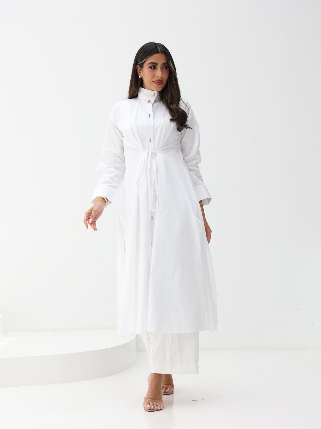 The Put Together Shirt - White