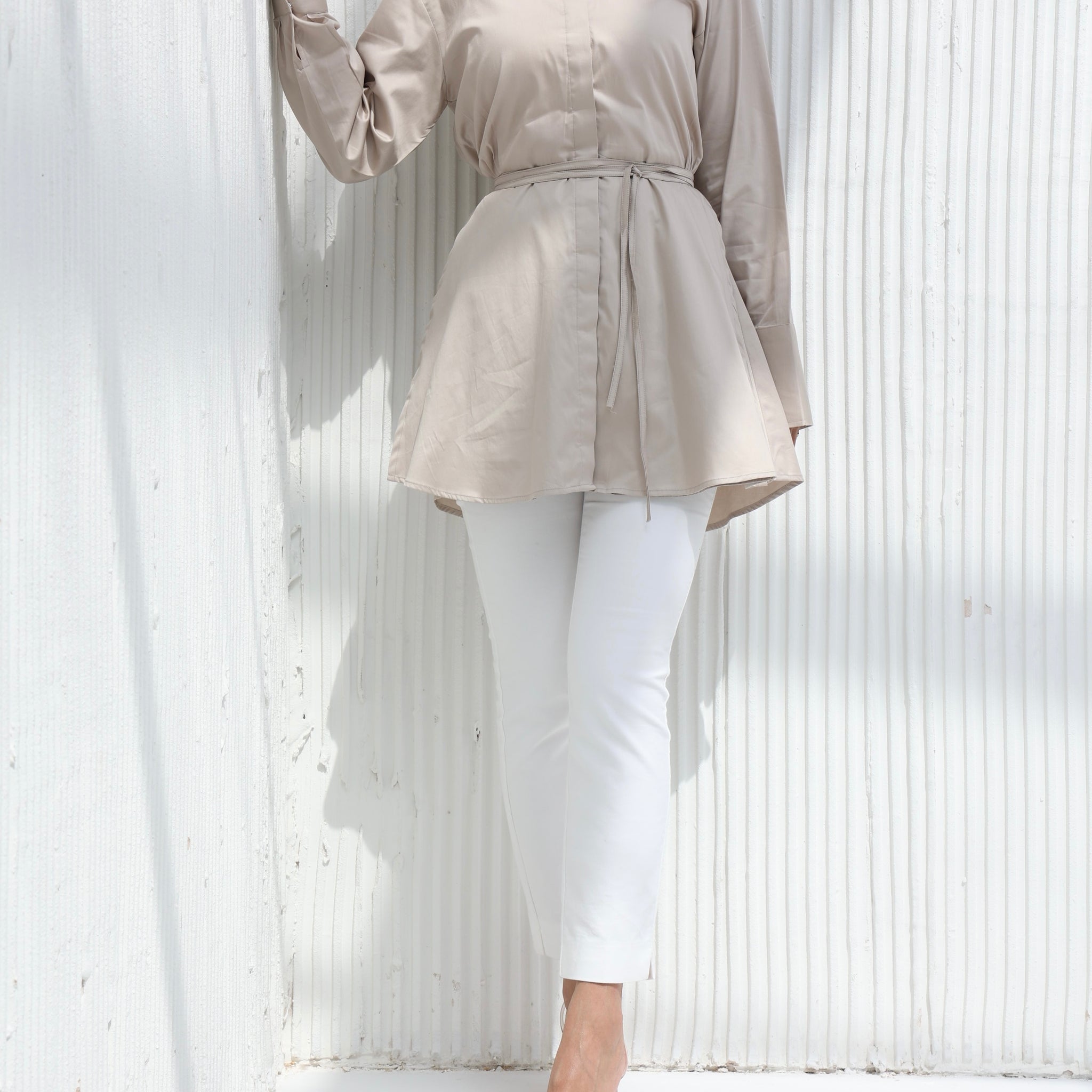Beige Shirt