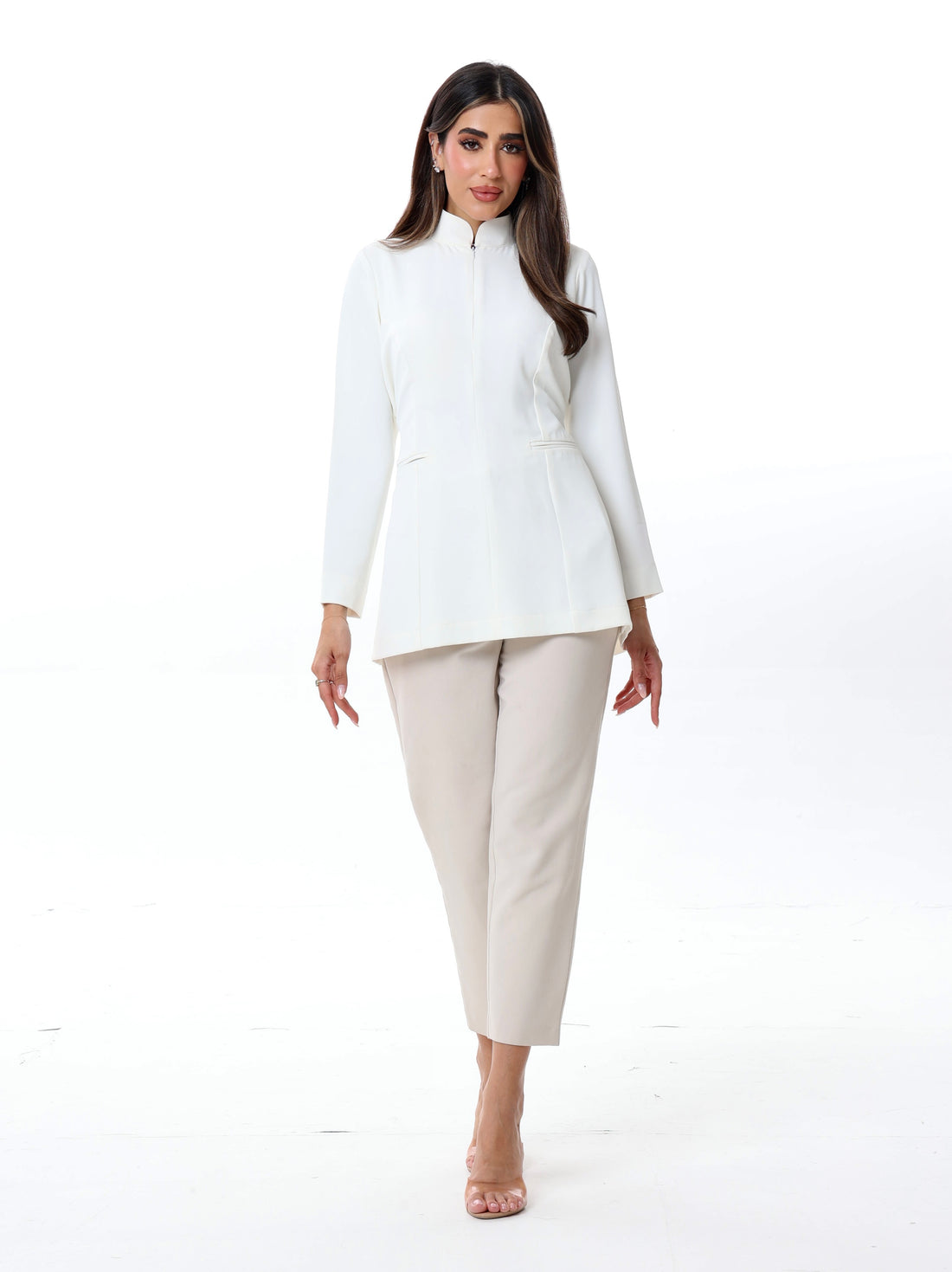 The Signature Top in White