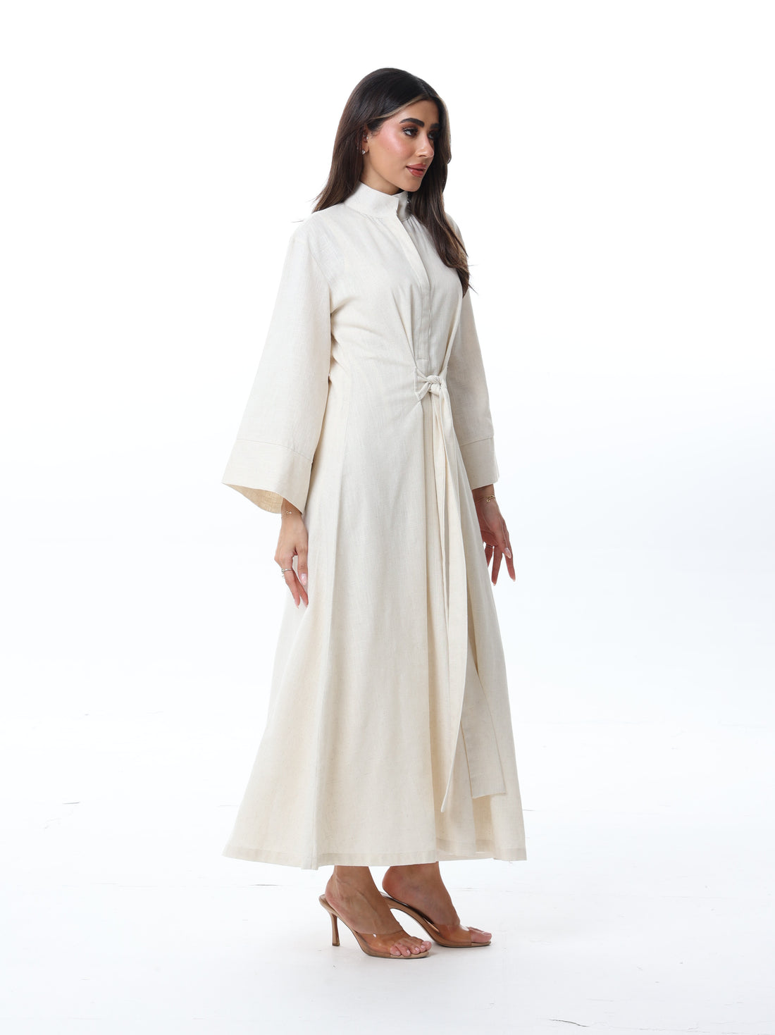Beige Flara Dress