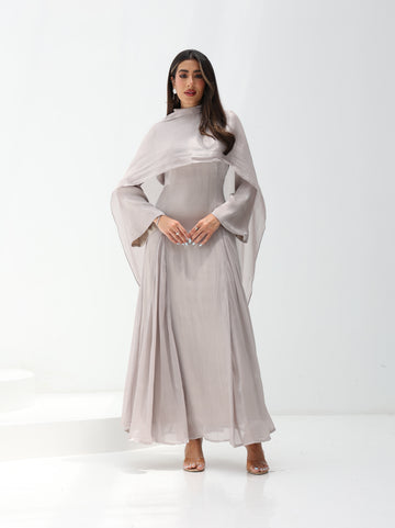 Own The Moment Dress In Nude