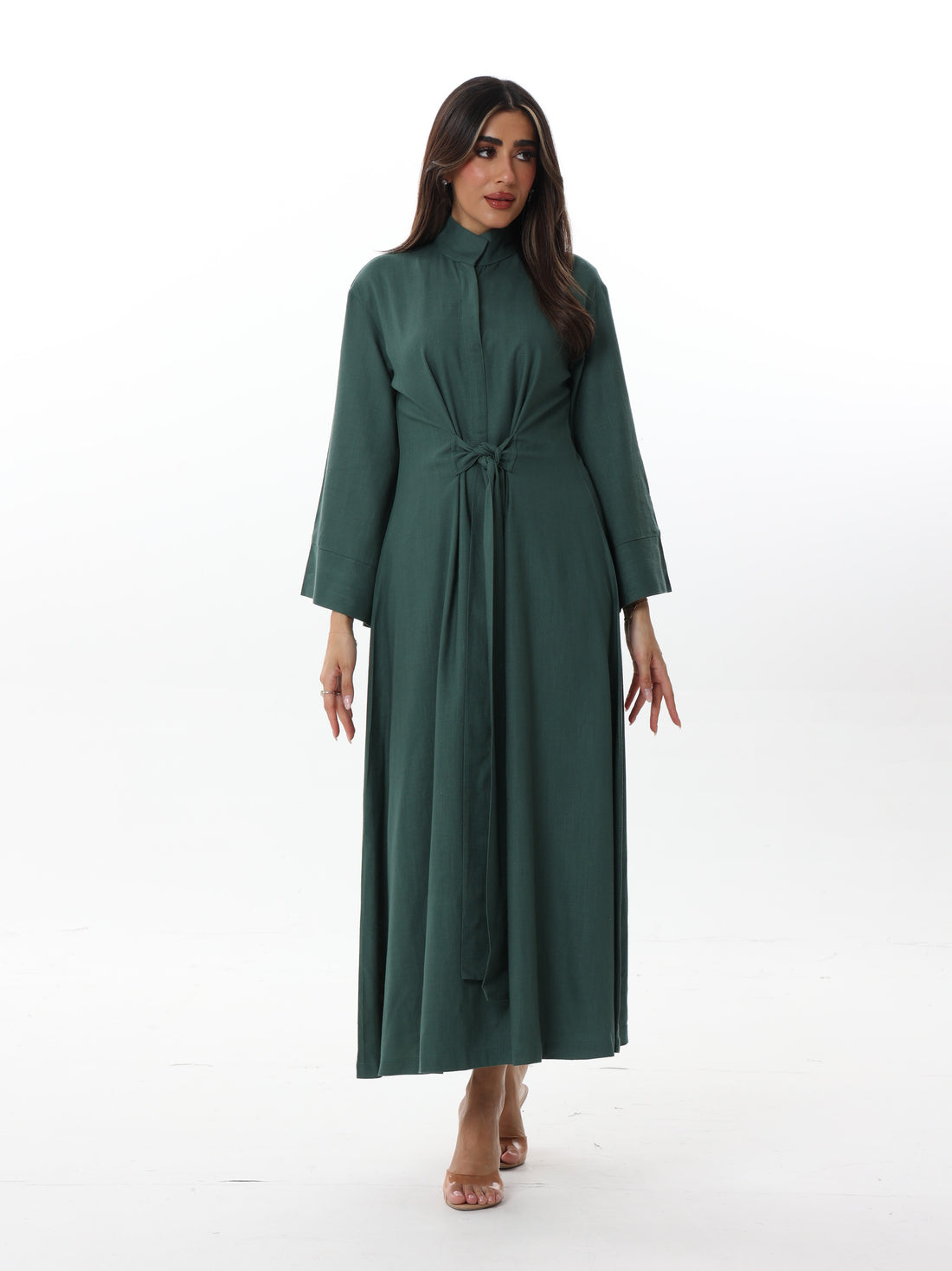 Green Flara Dress