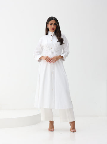 The Put Together Shirt - White
