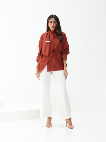 The Already Styled Top - Burnt Orange