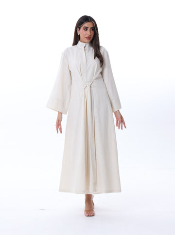 Beige Flara Dress