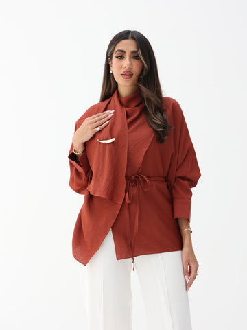 The Already Styled Top - Burnt Orange