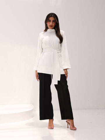 The Modest Essential Top in White