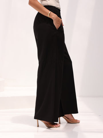 Made for Modesty Linen Pants in Black
