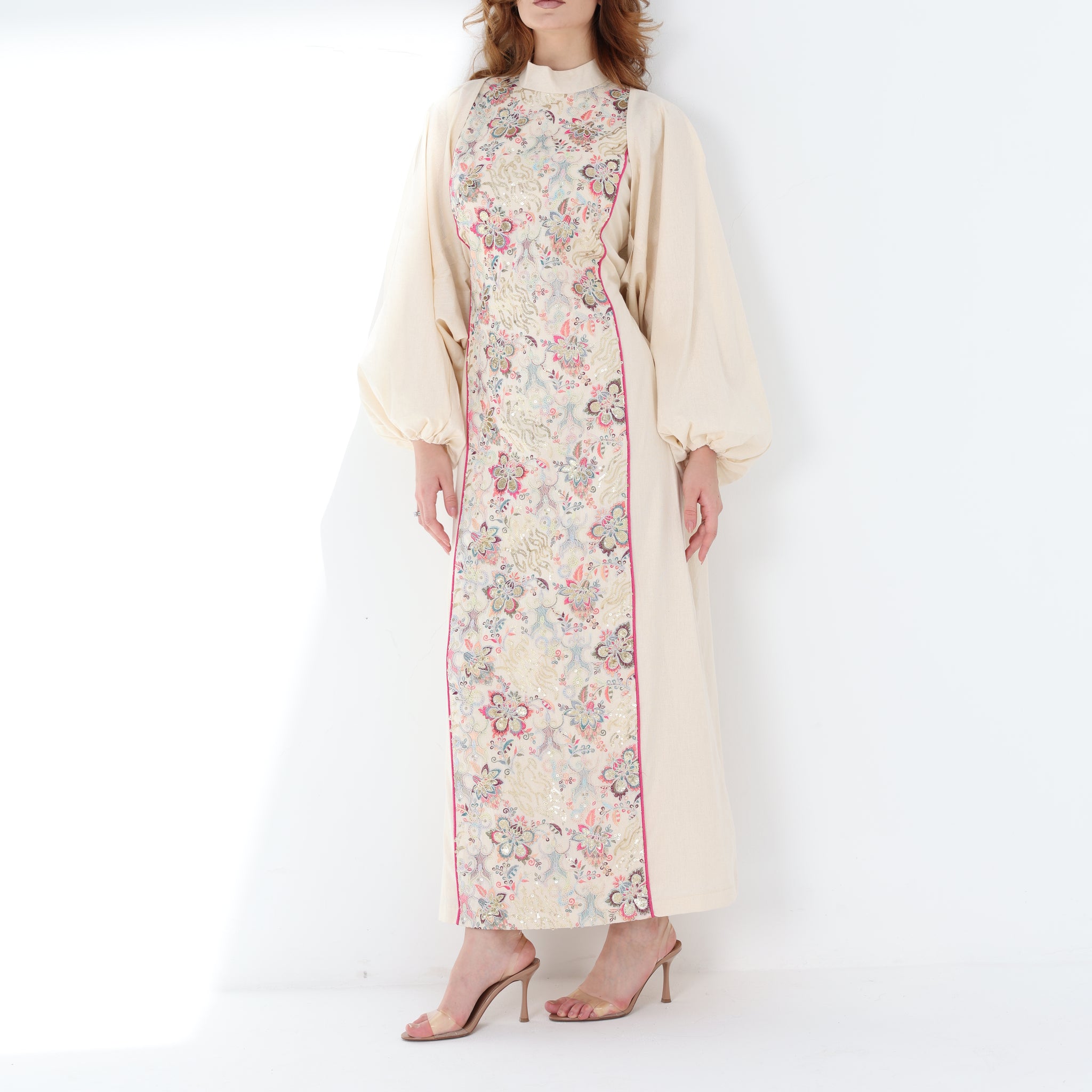 Beige Lumora Dress