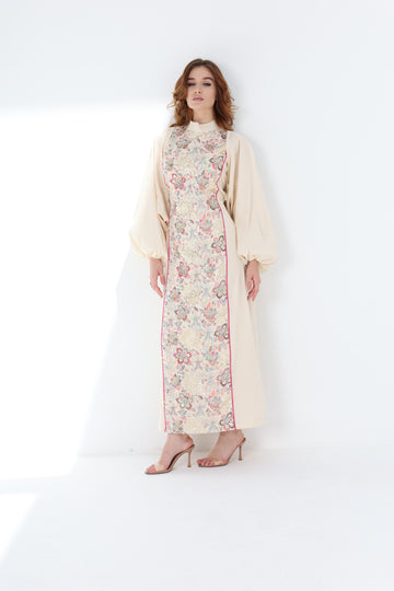 Beige Lumora Dress