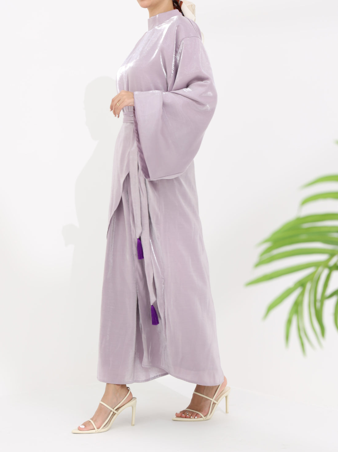 Purple Wrap Dress