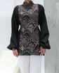 Black Embroidered Top